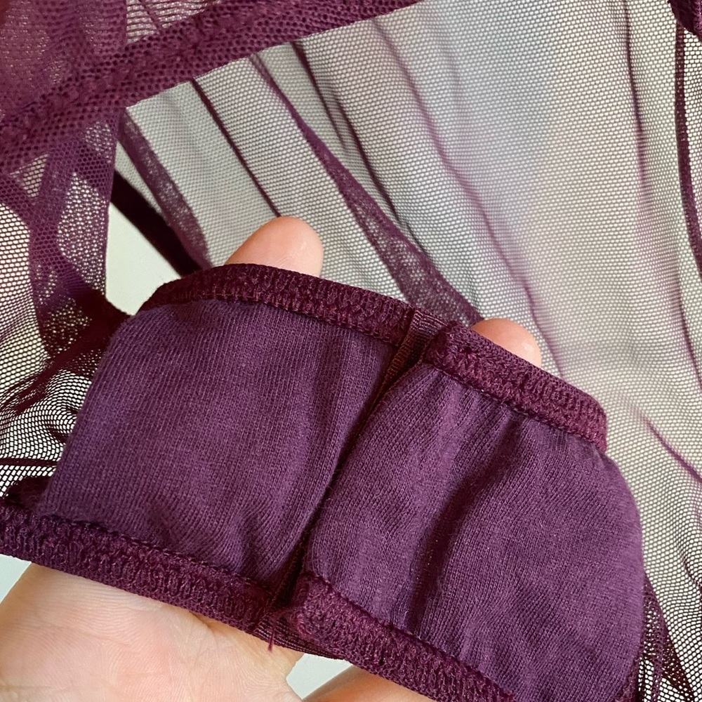 NWT y2k Victoria’s Secret Sheer Bodysuit - Picture 4 of 5